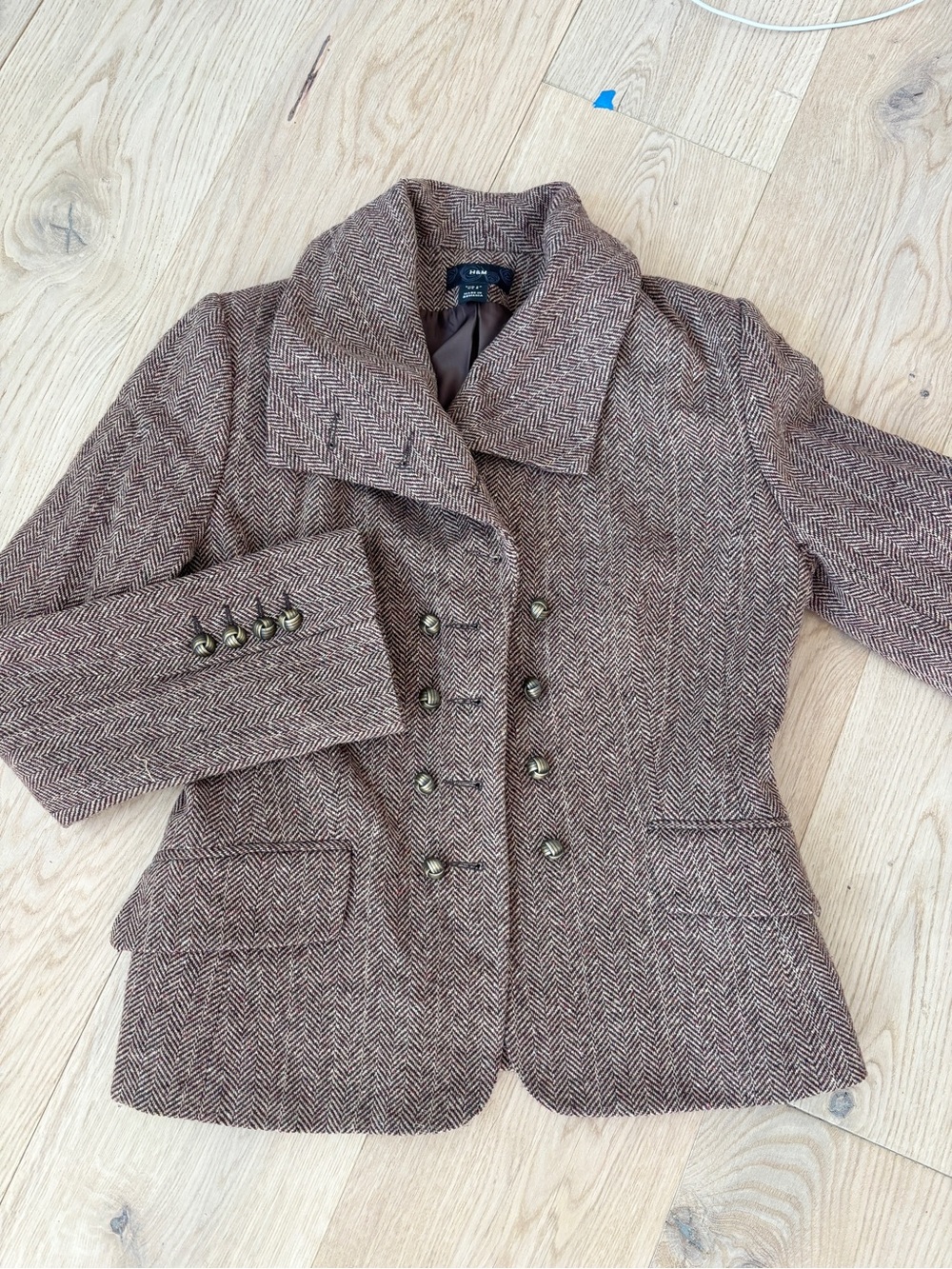 Herringbone blazer